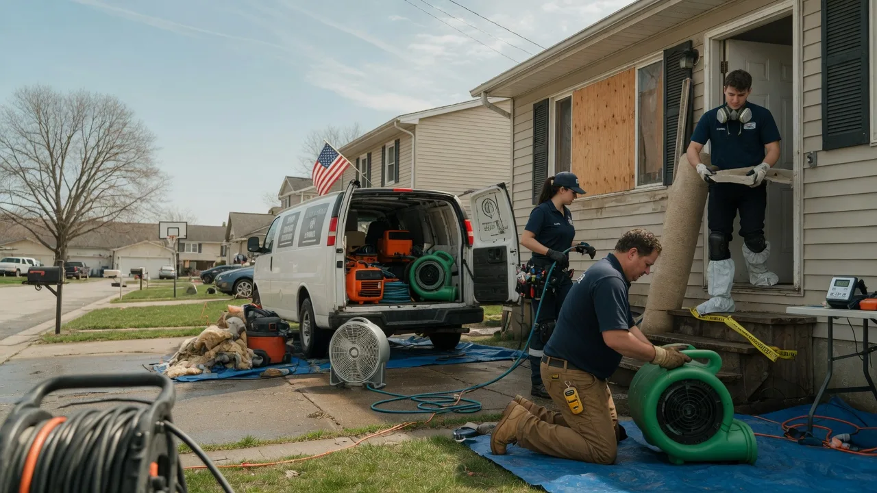 Water Damage Restoration in Wrightstown, WI near me
